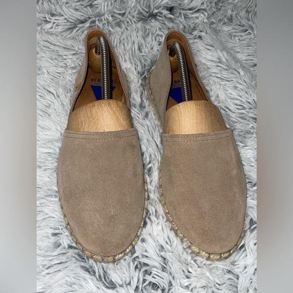 Verbenas Carmen Leather Suede Espadrille Size 41 - Picture 3 of 10